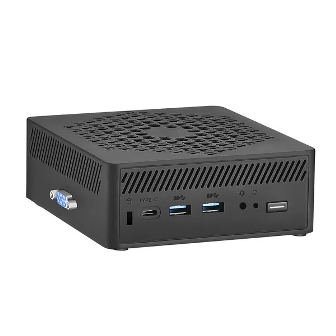 Leotec Mini Ordenador Intel i3-1215U - 8GB - 256GB - Bluetooth, USB-3.0, USB-C, HDMI, VGA, RJ-45, Audio - Sistema de Seguridad Kensington 1