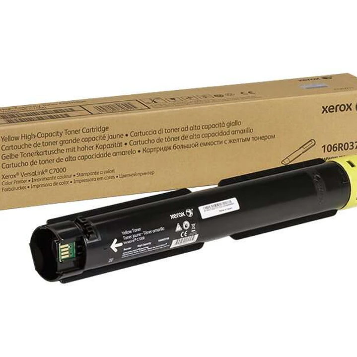Xerox VersaLink C7000 Amarillo Cartucho de Toner Original - 106R03758 1