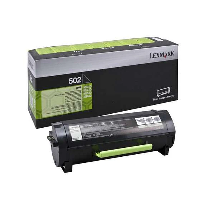 Lexmark MS310/MS312/MS410/MS415/MS510/MS610 Negro Cartucho de Toner Original - 50F2000/502 1