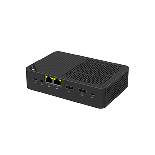 Leotec LEMPC23 Mini PC NAS Server - Intel N150 hasta 3.6GHz - 12GB LPDDR5 - 64GB eMMC + SSD NVMe 512GB - Dual Boot Windows 11 Pro + Ubuntu 24.04 LTS -