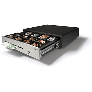 Safescan HD-4141S Cajon Portamonedas - 8 Compartimentos para Monedas y 4 para Billetes - hasta 2 Millones de Aperturas