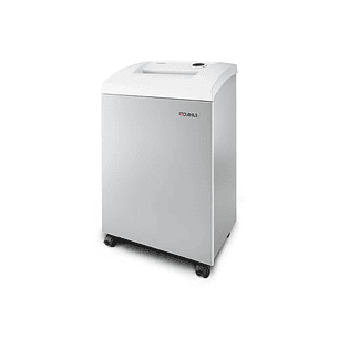 Dahle 106 Destructora de Papel Manual Corte en Tiras P-2 - Destruye hasta 22 Hojas - Papelera de 60L - Ruedas Giratorias con Freno - Destruye Papel, T