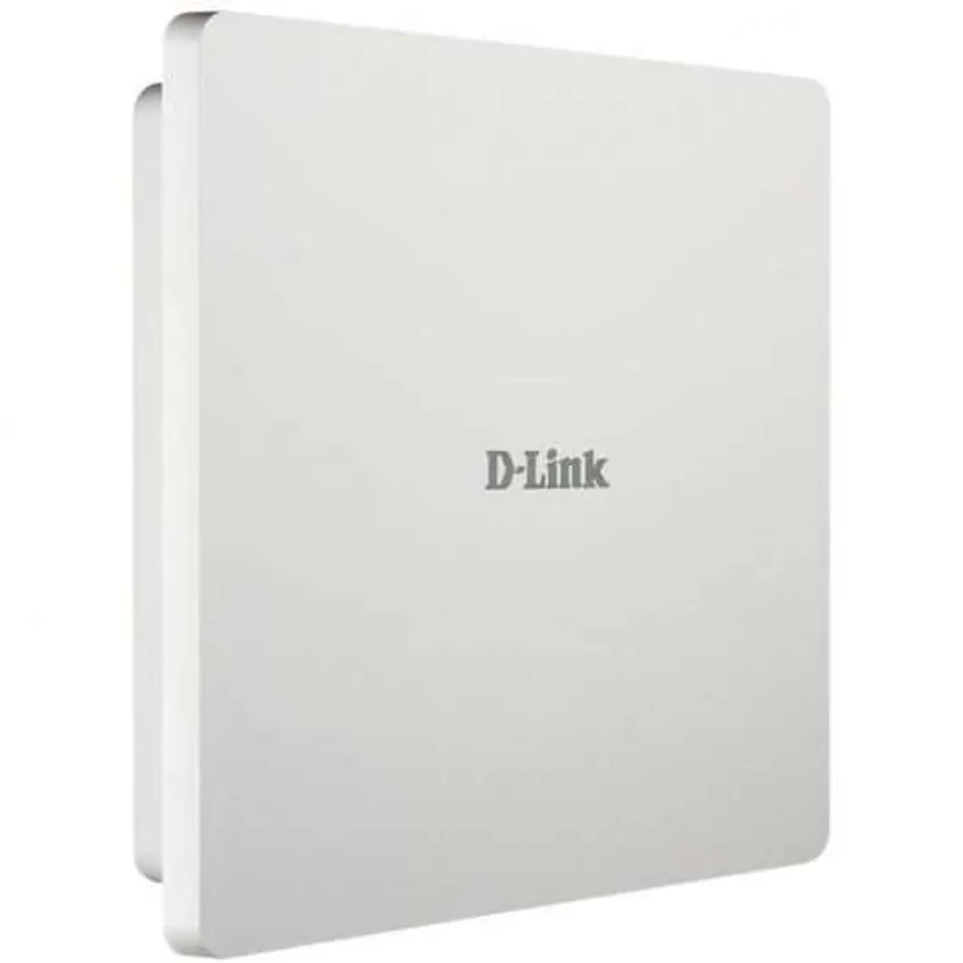 D-Link Punto de Acceso WiFi AC1200 PoE Dual Band para Exterior - 5 GHz/2.4GHz - Tasa de Transferencia Max. 867 Mbps - 2 Puertos RJ45 - Carcasa Resiste 1