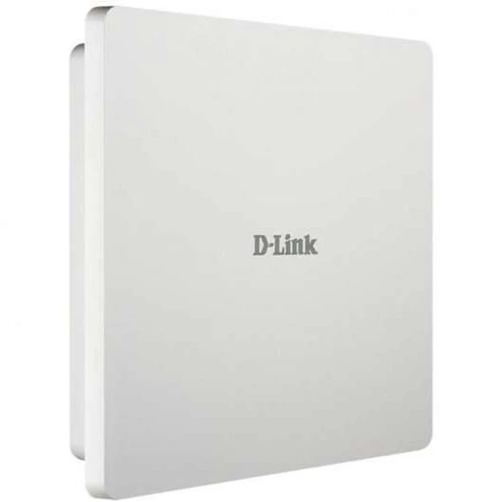 D-Link Punto de Acceso WiFi AC1200 PoE Dual Band para Exterior - 5 GHz/2.4GHz - Tasa de Transferencia Max. 867 Mbps - 2 Puertos RJ45 - Carcasa Resiste 1
