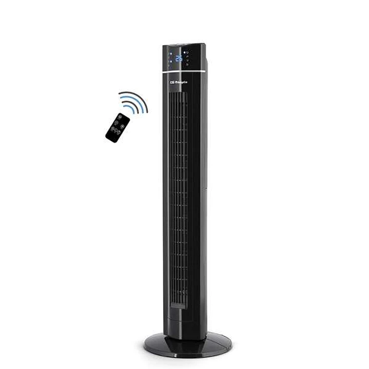 Orbegozo TWM 1009 Ventilador de Torre Ionico - Potente y Tecnologico - Pantalla LED - Mando a Distancia - Temporizador y Bandeja para Esencias 1