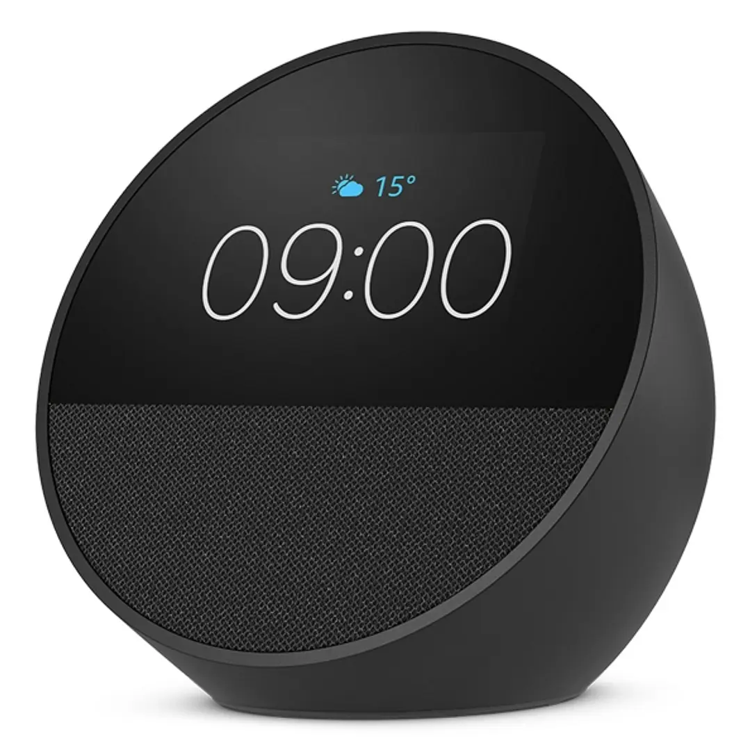 Amazon Echo Spot Altavoz y Despertador Inteligente - Sonido Potente e Intenso - Alexa - Color Gris 1