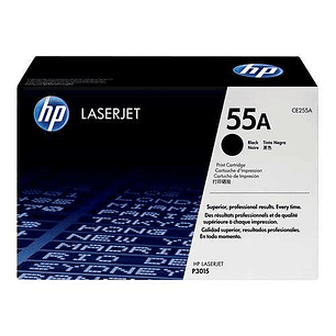 HP CE255A Negro Cartucho de Toner Original - 55A