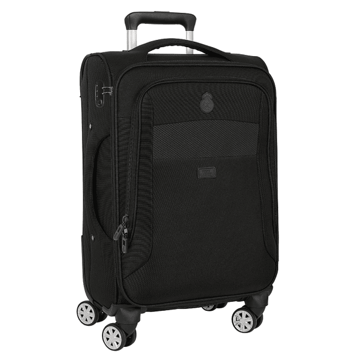Safta Real Madrid Premium Maleta Trolley de Cabina 20” - Cierre con Candado - Bolsillo para Portatil - Asas en 2 Lados - Protecciones Laterales - 35.7 1