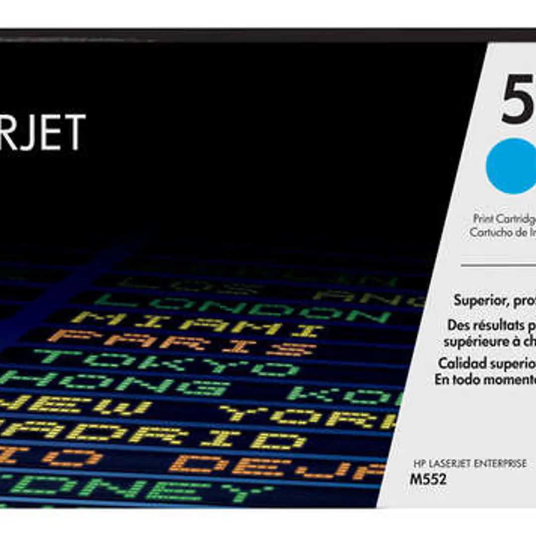 HP CF361X Cyan Cartucho de Toner Original - 508X 1
