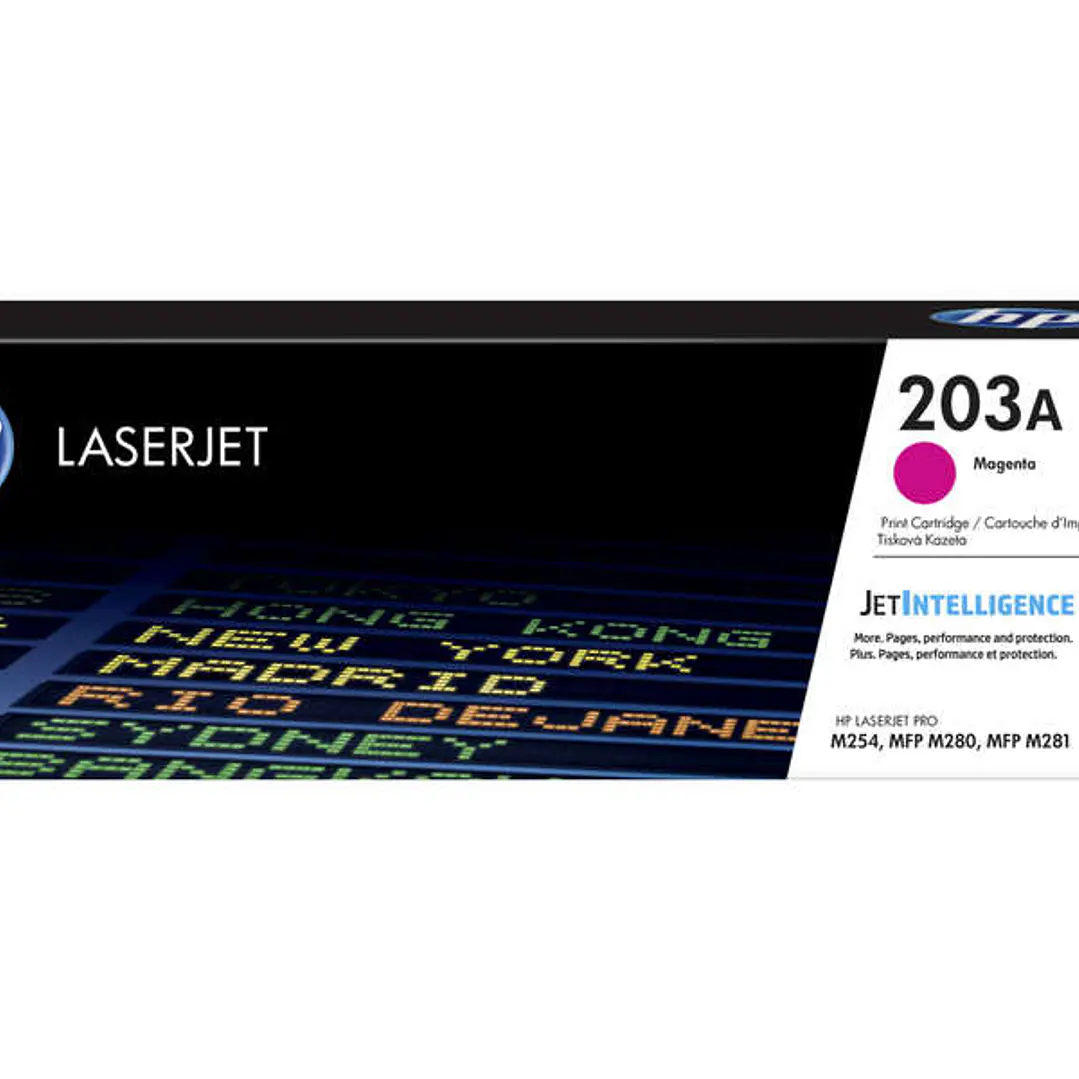 HP CF543A Magenta Cartucho de Toner Original - 203A 1