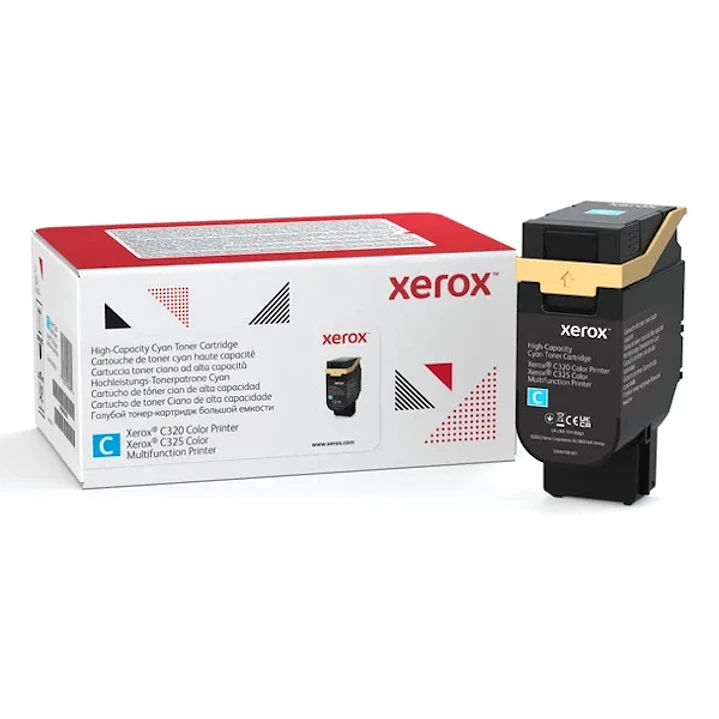 Xerox C320 C325 Cyan Cartucho de Toner Original - 006R04828 1