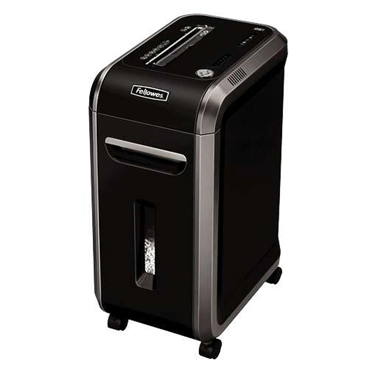 Fellowes 99Ci Destructora de Papel Manual Corte en Particulas P-4 - Destruye hasta 18 Hojas - Papelera de 34L - Color Negro 1
