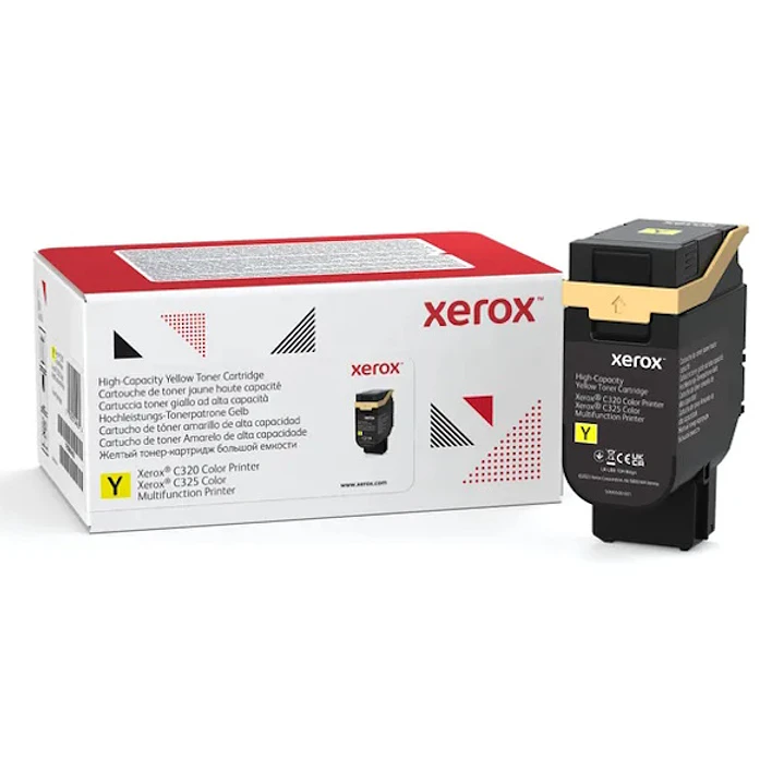 Xerox C320 C325 Amarillo Cartucho de Toner Original - 006R04830 1