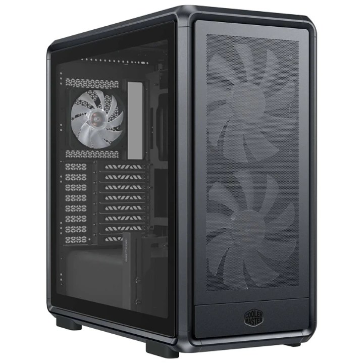 Cooler Master Masterframe 600 Caja Torre E-ATX - 2 Ventiladores 200mm RGB Frontales - 1 Ventilador 120mm RGB Trasero - Ventana Lateral - Paneles Inter 1
