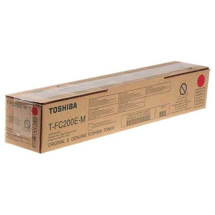 Toshiba T-FC200EM Magenta Cartucho de Toner Original - 6AJ00000261/6AJ00000197/6AJ00000127 1