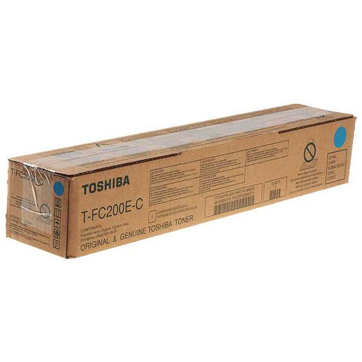 Toshiba T-FC200EC Cyan Cartucho de Toner Original - 6AJ00000259/6AJ00000195/6AJ00000119 1