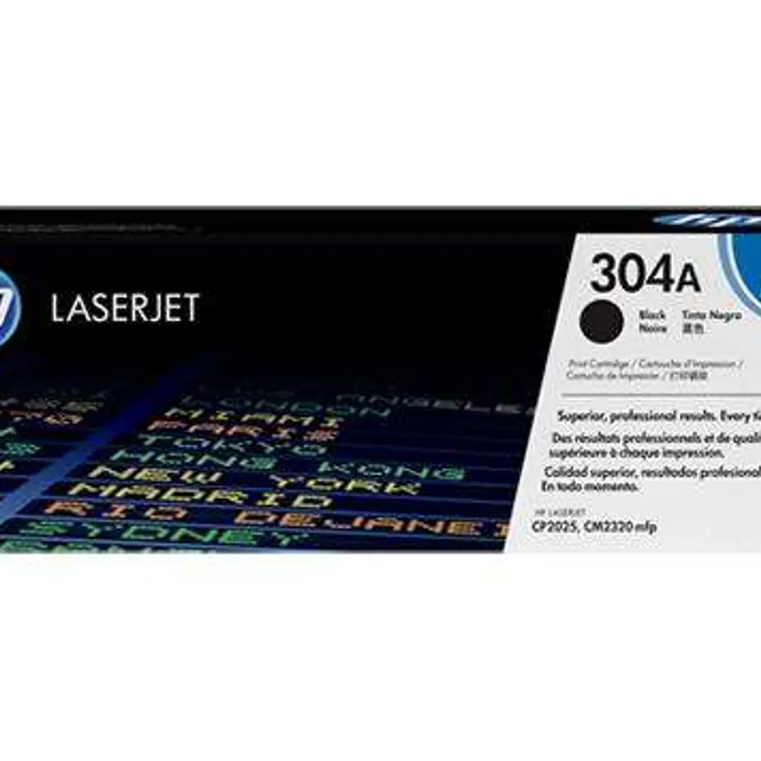 HP CC530A Negro Cartucho de Toner Original - 304A 1