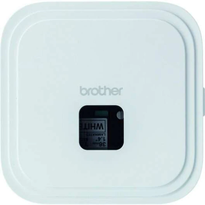 Brother PT-P910BT Cube Rotuladora Electronica Portatil Bluetooth - Ancho Max. 36mm - Bateria Recargable - Color Blanco 1