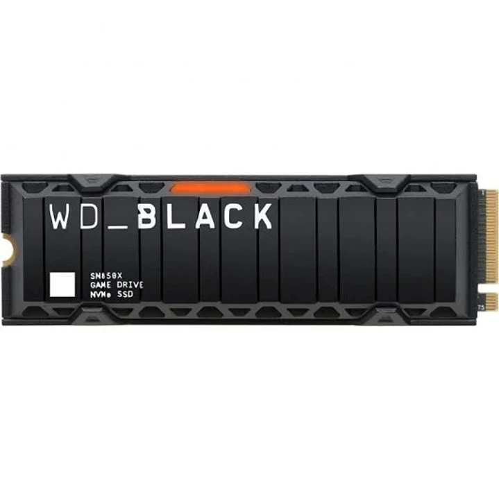 WD Black SN850X Disco Duro Solido SSD 2TB M2 2280 PCIe Gen4 NVMe con Disipador de calor 1