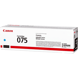 Canon 075 Cyan Cartucho de Toner Original - 6364C002
