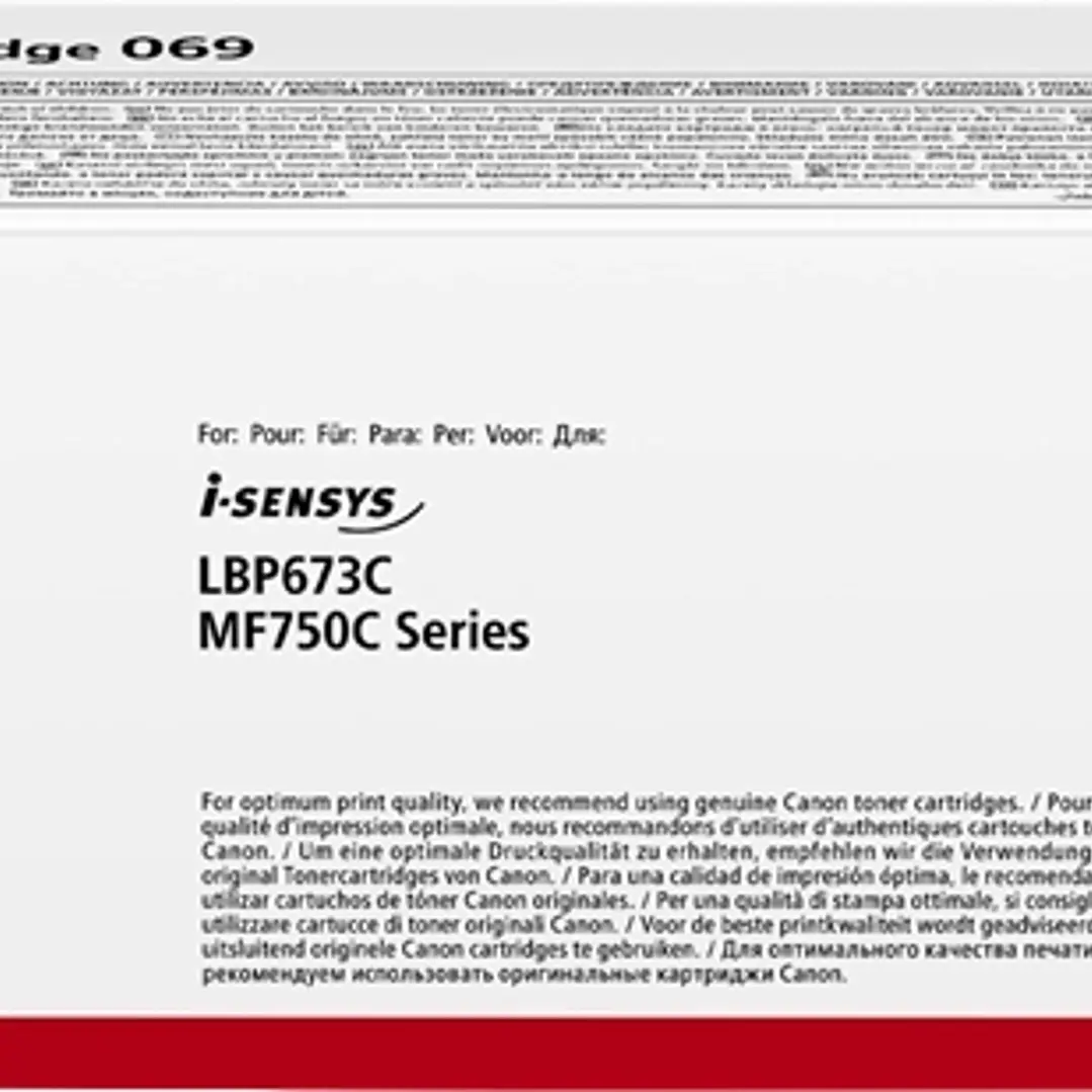 Canon 069 Cyan Cartucho de Toner Original - 5093C002 1