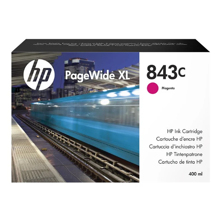 HP 843C XL Magenta Cartucho de Tinta Original - C1Q67A 1