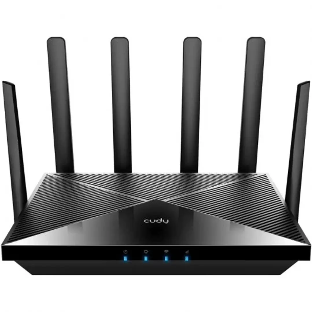 Cudy P5 Router 5G SA/NSA AX3000 Wi-Fi 6 CPE Doble Banda - 4x Puertos Lan 1000/100/10 Mbps - 6 Antenas Externas 1