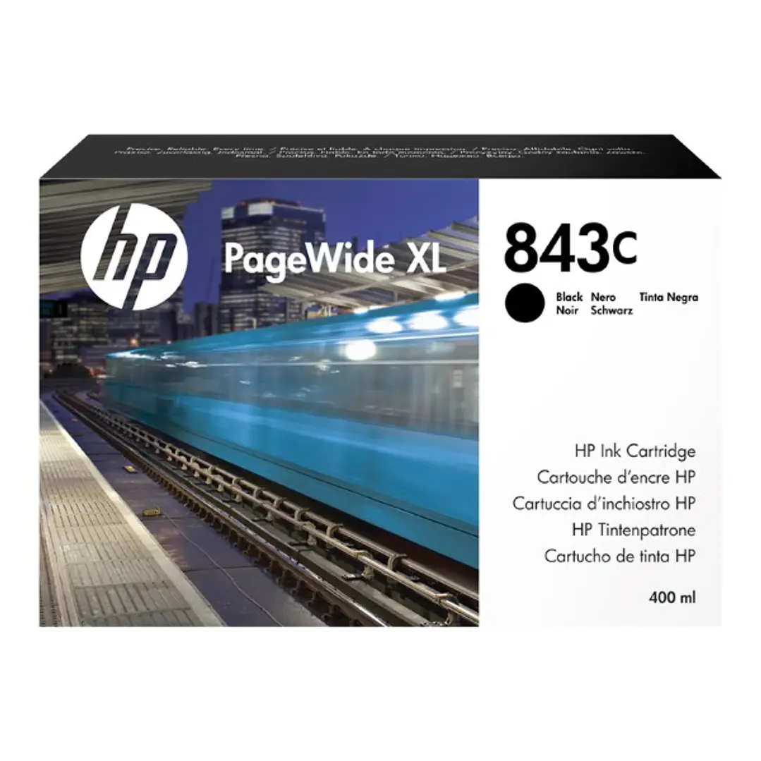 HP 843C XL Negro Cartucho de Tinta Original - C1Q65A 1