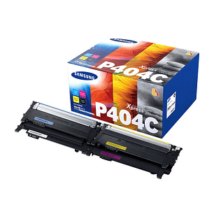 Samsung CLT-P404C Pack de 4 Cartuchos de Toner Originales - SU365A