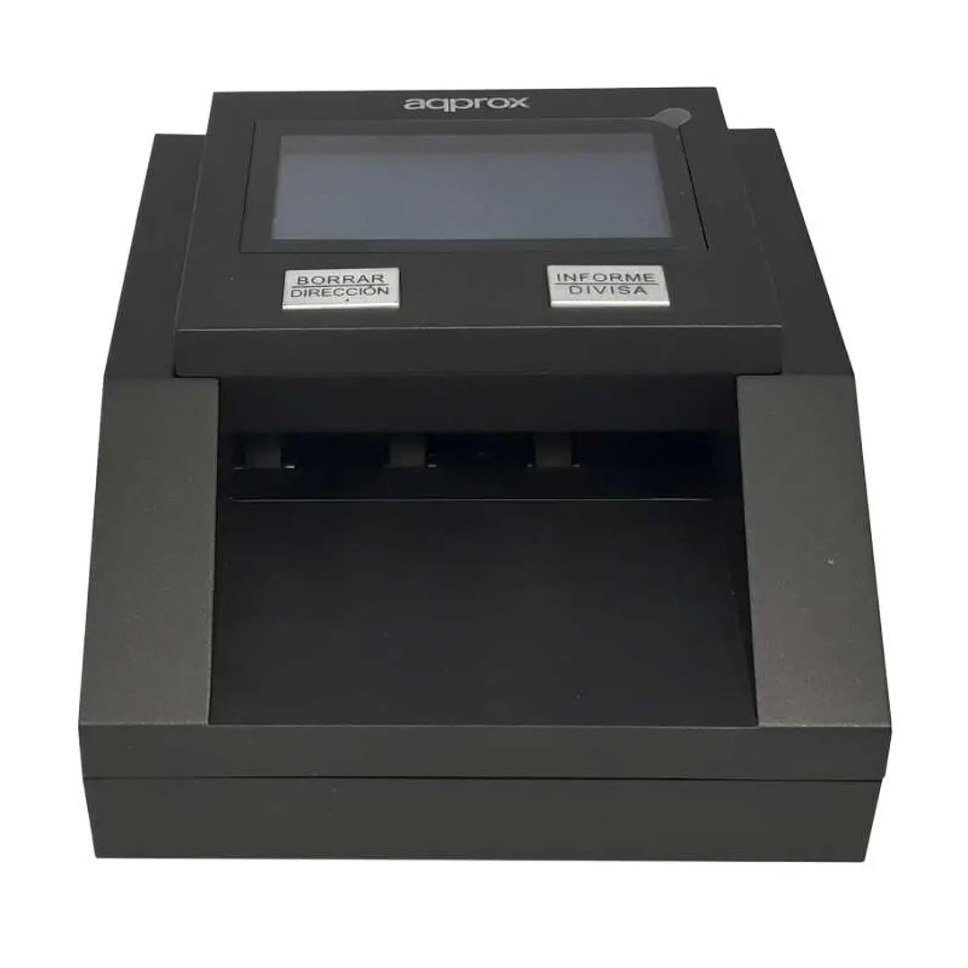 Approx Detector de Billetes Falsos - 7 Sistemas de Verificacion - Deteccion, Recuento por Valor y Tipo - Pantalla LCD 1