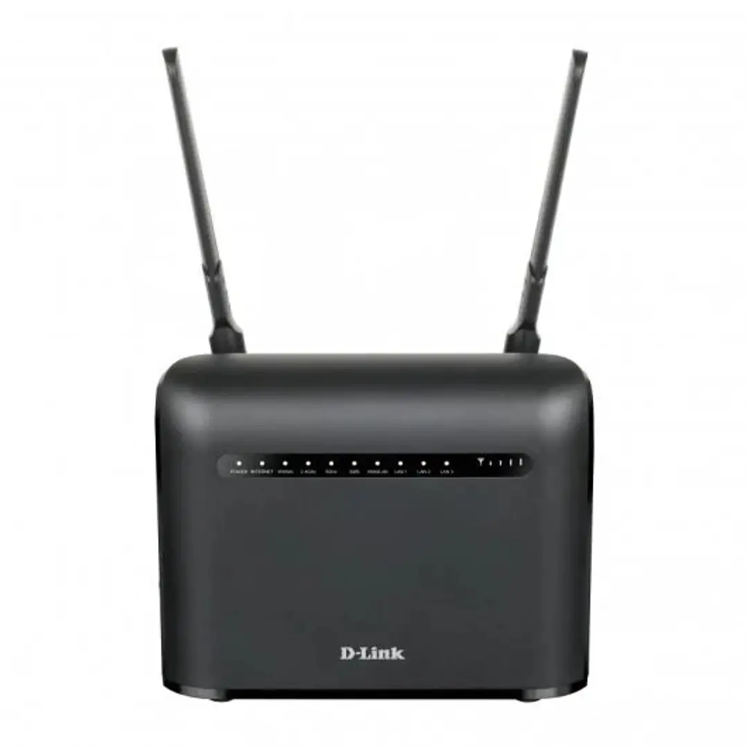 D-Link Router 4G LTE Cat4 WiFi AC1200 Dual Band - Velocidad hasta 1200 Mbps - 2 Antenas Externas - 3 Puertos RJ-45 1