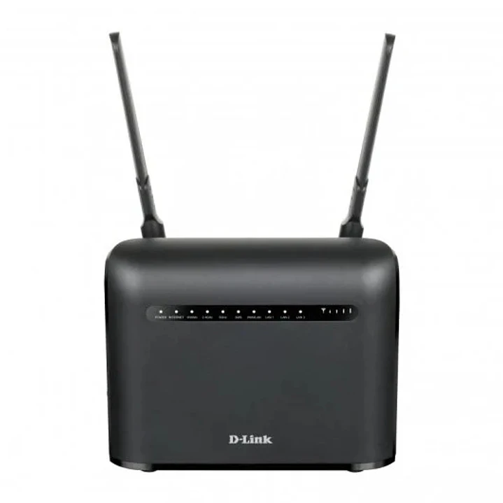 D-Link Router 4G LTE Cat4 WiFi AC1200 Dual Band - Velocidad hasta 1200 Mbps - 2 Antenas Externas - 3 Puertos RJ-45 1