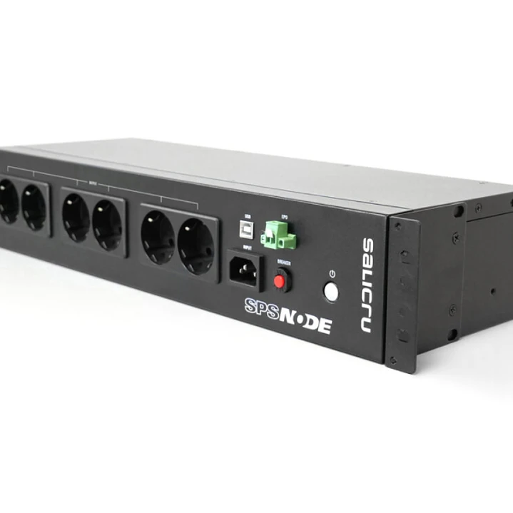 Salicru SPS 900 NODE SAI 900VA Off-line - Formato Rack - 8 Salidas Schuko - Indicador LED 1