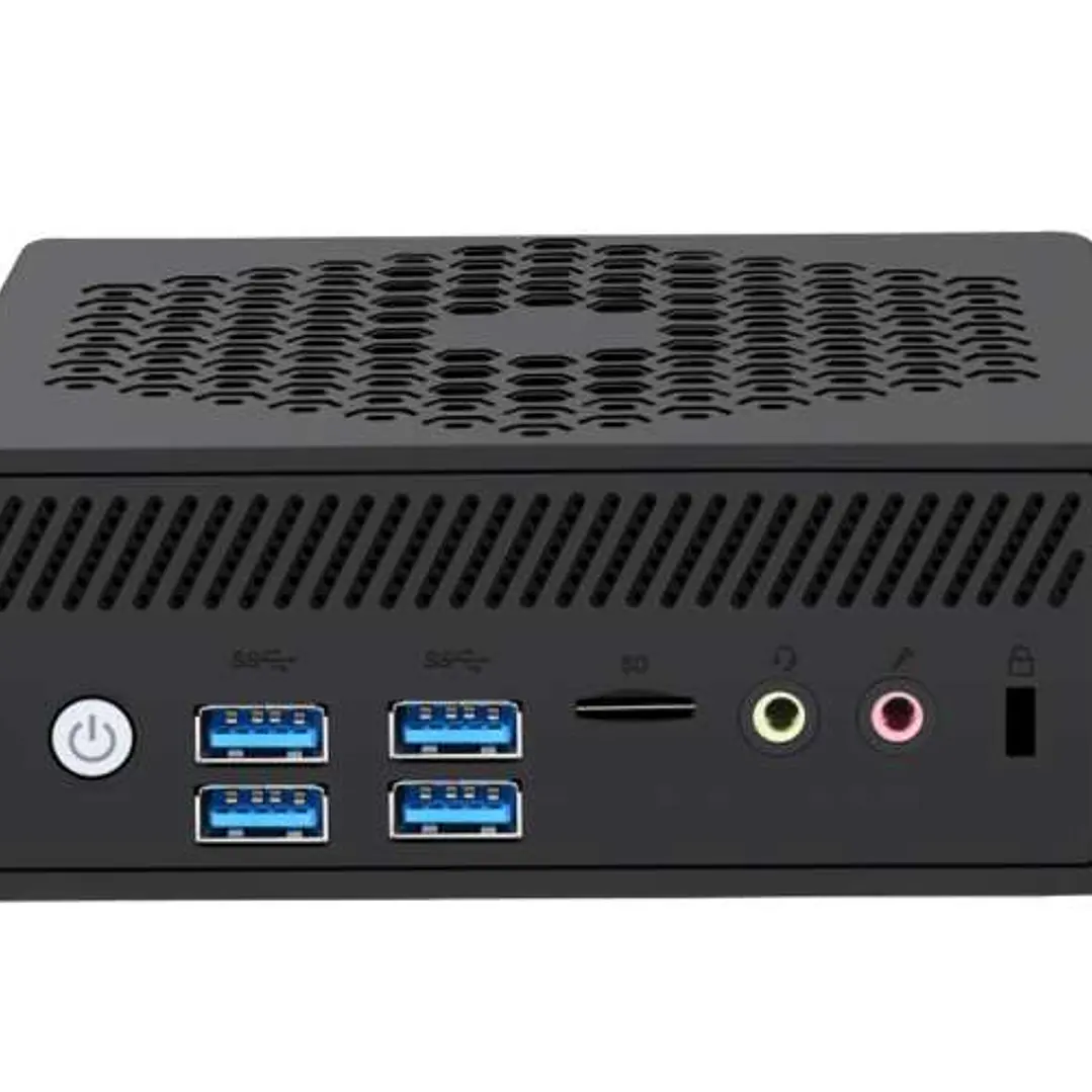 Leotec N100 Mini Ordenador Intel Alder Lake N100 - 8GB - 128GB SSD - USB-3.0, HDMI, RJ-45, DisplayPort, VGA - Sistema de Seguridad Kensington - Window 1