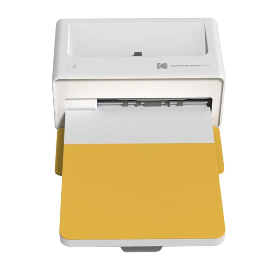 Kodak PD460 Impresora Fotografica Portatil - 300x300dpi - Tamaño de Foto 10x15cm - Color Blanco/Amarillo 1