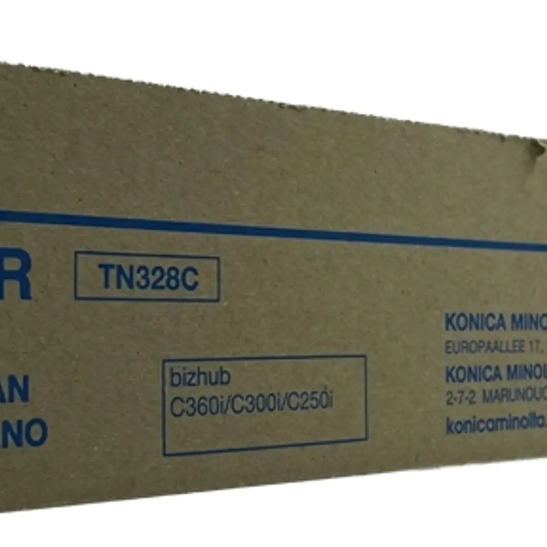 Konica Minolta TN328 Cyan Cartucho de Toner Original - AAV8450/TN328C 1