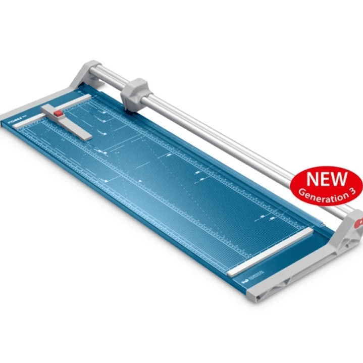 Dahle 556 Cizalla Profesional de Rodillo Formato A1 - Capacidad 10 Hojas - Longitud de Corte 960mm - Cuchilla Circular Autoafilable de Acero 1