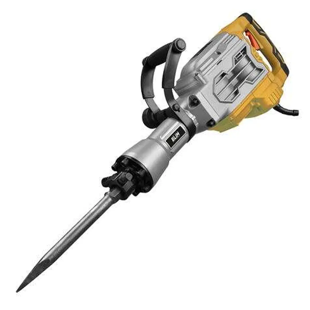 Blim Martillo Rompedor 1700W - Potencia de Impacto 60J - 1.900 Impactos por Minuto - Tecnologia Antivibracion - Incluye 2 Cinceles 1