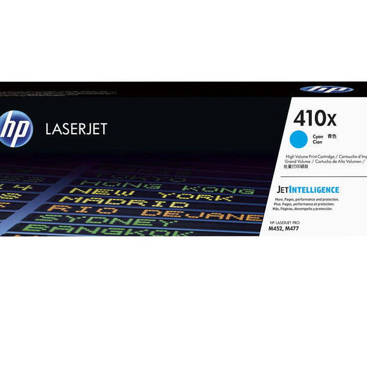 HP CF411X Cyan Cartucho de Toner Original - 410X 1
