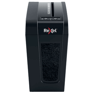 Rexel Secure X8-SL Whisper-Shred Destructora de Papel Manual Corte en Particulas P-4 - Bajo Ruido - Destruye hasta 8 Hojas - Papelera de 14L - Color N