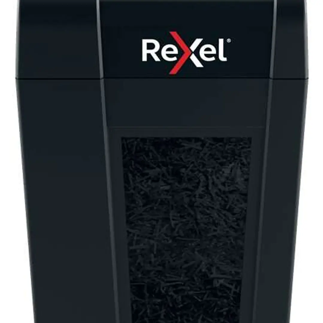 Rexel Secure X8-SL Whisper-Shred Destructora de Papel Manual Corte en Particulas P-4 - Bajo Ruido - Destruye hasta 8 Hojas - Papelera de 14L - Color N 1