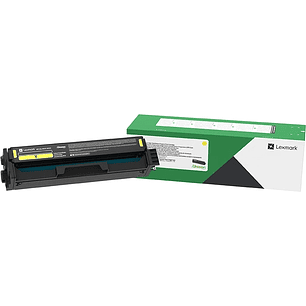 Lexmark CS331/CX331 Amarillo Cartucho de Toner Original - 20N2HY0/20N0H40
