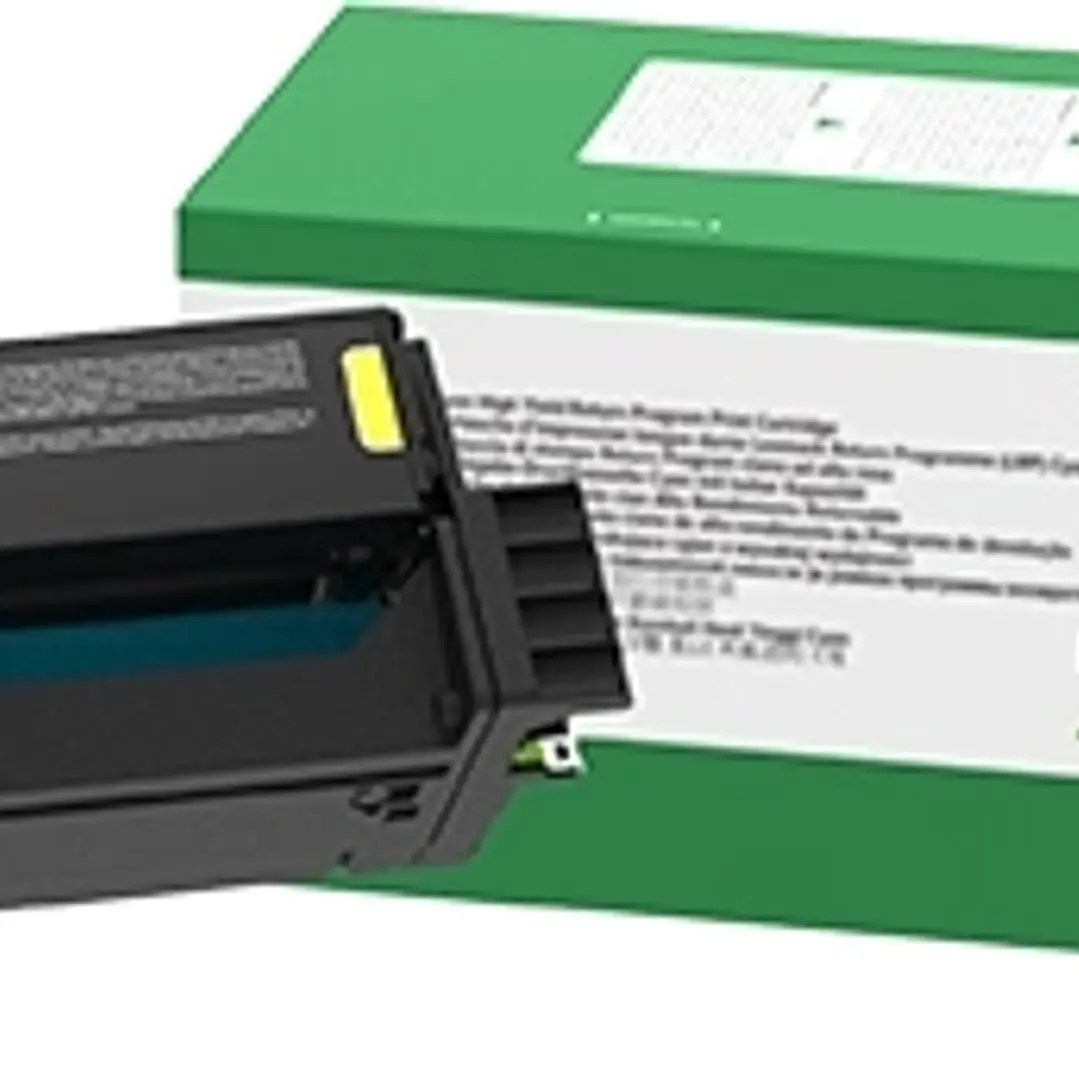 Lexmark CS331/CX331 Amarillo Cartucho de Toner Original - 20N2HY0/20N0H40 1