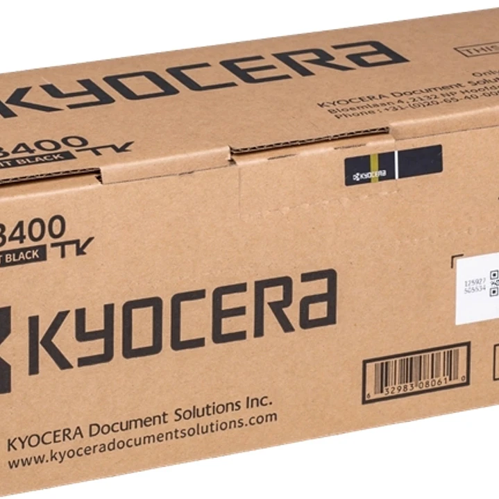 Kyocera TK3400 Negro Cartucho de Toner Original - 1T0C0Y0NL0 1