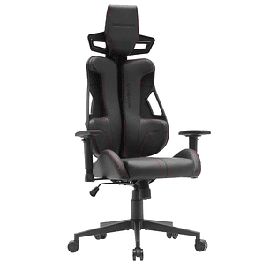 Mars Gaming MGC-ELITE Silla Gaming Premium - Ruedas XL - Piston de Gas Clase 4 - Respaldo Flexible Adaptativo - Reposabrazos Ajustables - 700x720x1370