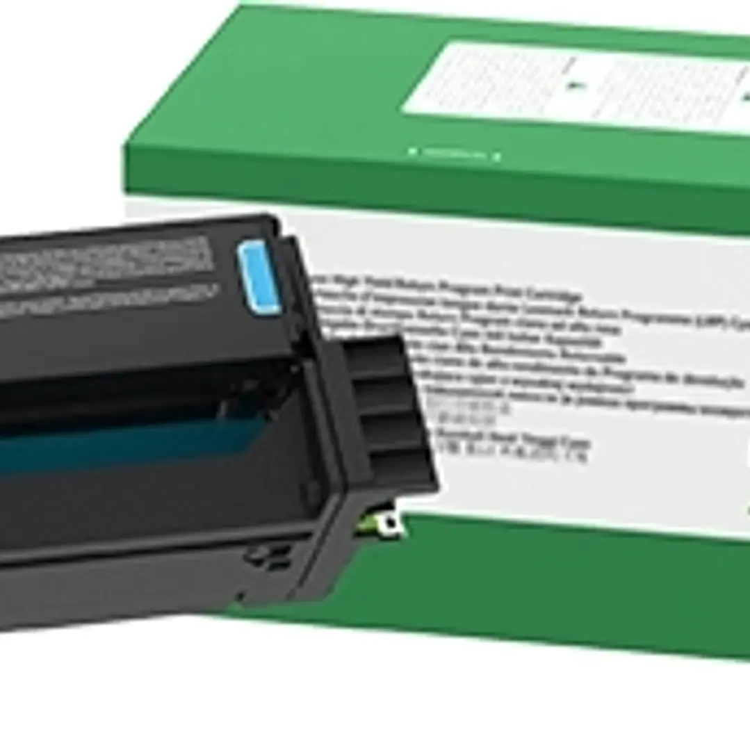 Lexmark CS331/CX331 Cyan Cartucho de Toner Original - 20N2HC0/20N0H20 1