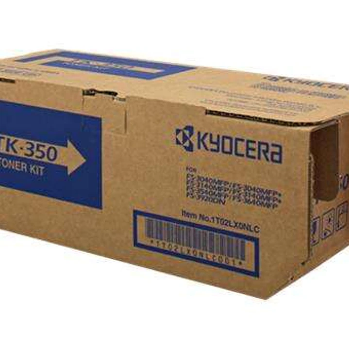 Kyocera TK350 Negro Cartucho de Toner Original - 1T02LX0NL0/1T02LX0NLC 1