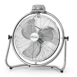 Orbegozo PWO 1952 Ventilador Industrial Oscilante - Potente y Versatil para Combatir el Calor - Aspas de 50cm y 3 Velocidades de Ventilacion - Seguro 