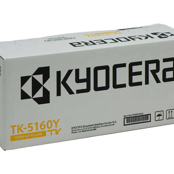 Kyocera TK5160 Amarillo Cartucho de Toner Original - 1T02NTANL0/TK5160Y 1