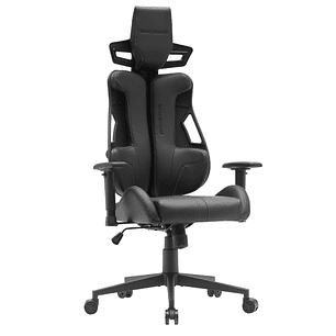 Mars Gaming MGC-ELITE Silla Gaming Premium - Ruedas XL - Piston de Gas Clase 4 - Respaldo Flexible Adaptativo - Reposabrazos Ajustables - 700x720x1370